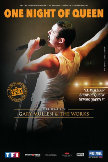 affiche one night of queen
