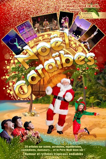 Noël aux Caraïbes spectacle affiche