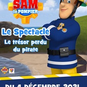Sam le pompier affiche Théâtre Femina