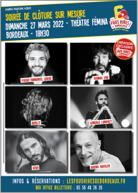 Cloture sur mesure affiche spectacle