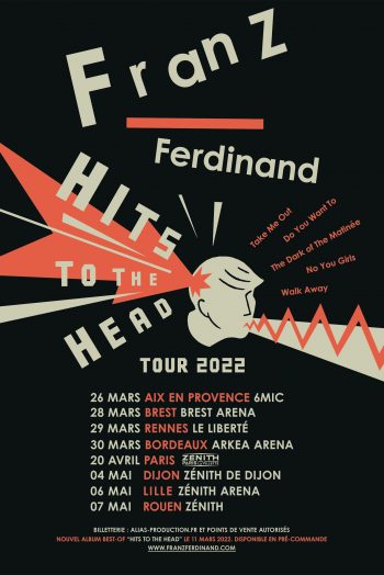 Franz Ferdinand affiche tournée