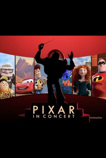 affiche pixar en concert
