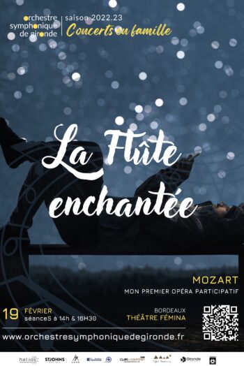 VISUEL LA FLUTE ENCHANTÉE AFFICHE