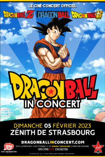 Dragonball affiche concert