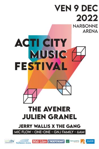 Affiche Acti city music Festival