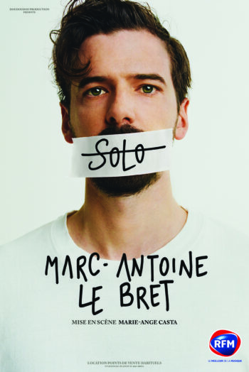 Affiche tournée MARC ANTOINE LEBRET