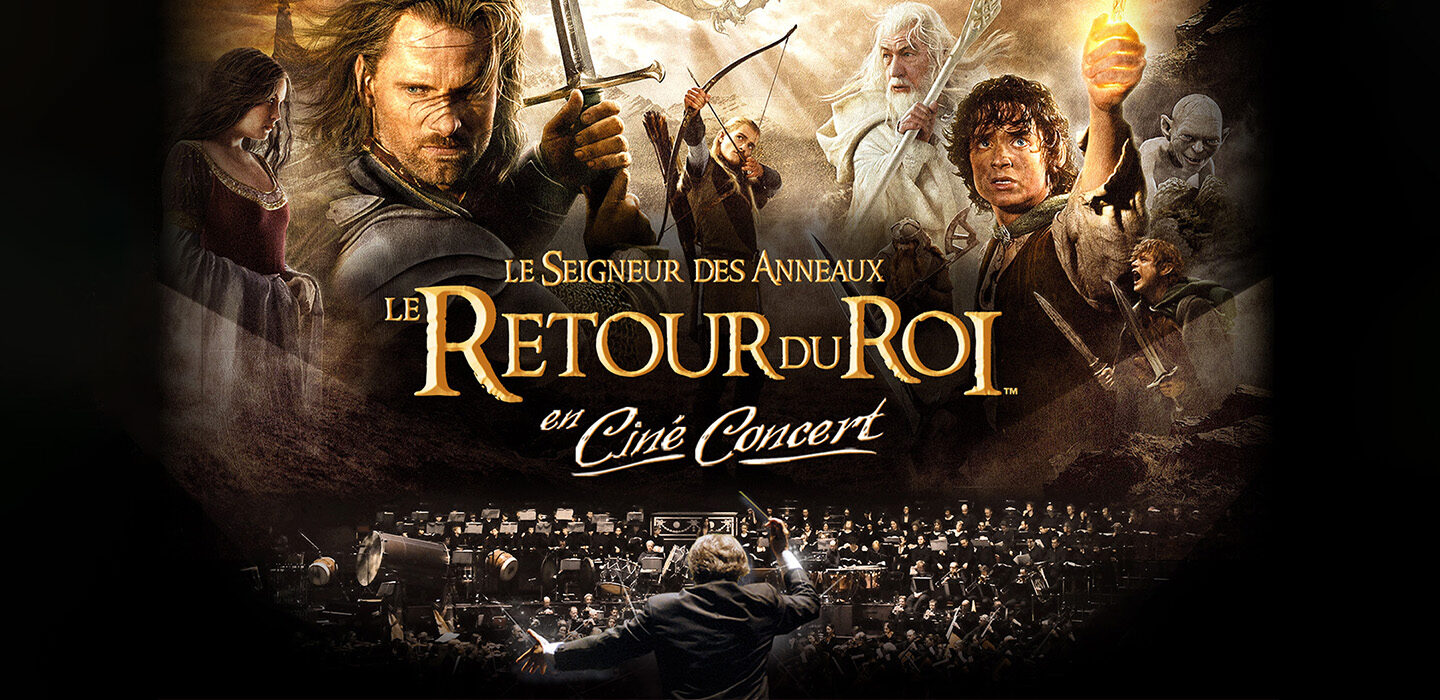 bandeau LE SEIGNEUR DES ANNEAUX LE RETOUR DU ROI