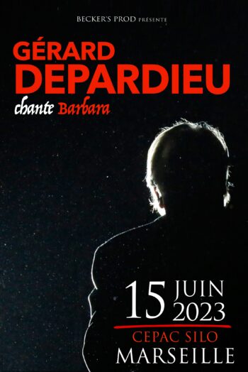 AFFICHE DEPARDIEU VIERGE - MARSEILLE