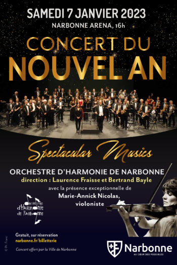 Affiche Concert du Nouvel an 2023