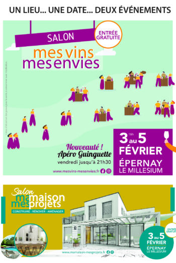 Affiche Salon Mes Vins Mes Envies