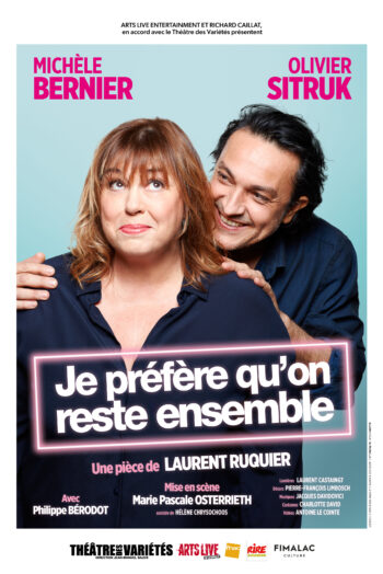 affiche Je préfère qu'on reste ensemble