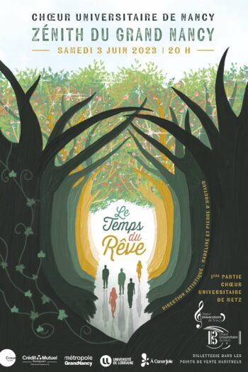 Affiche le temps du rêve