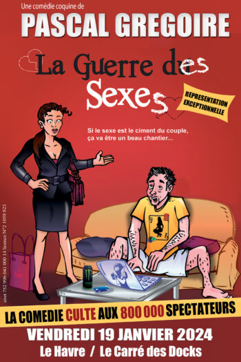 affiche la guerre des sexes