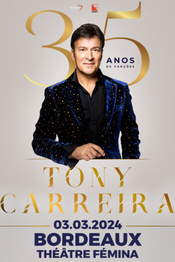 Affiche tony carreira